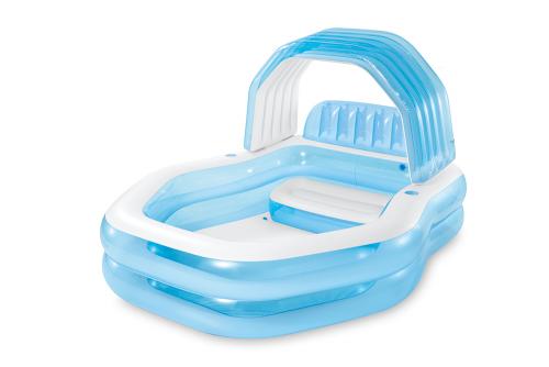 Бассейн семейный с навесом (229x191x135см), 2 шт/уп, 57186 - фото 1